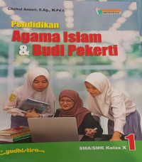 Image of PENDIDIKAN AGAMA ISLAM DAN BUDI PEKERTI KELAS X